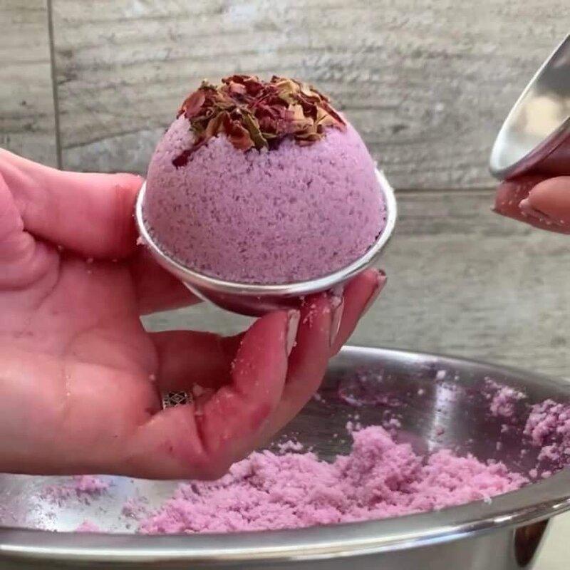 Bath Bomb Mould Round - 6.5cm - centaur packaging