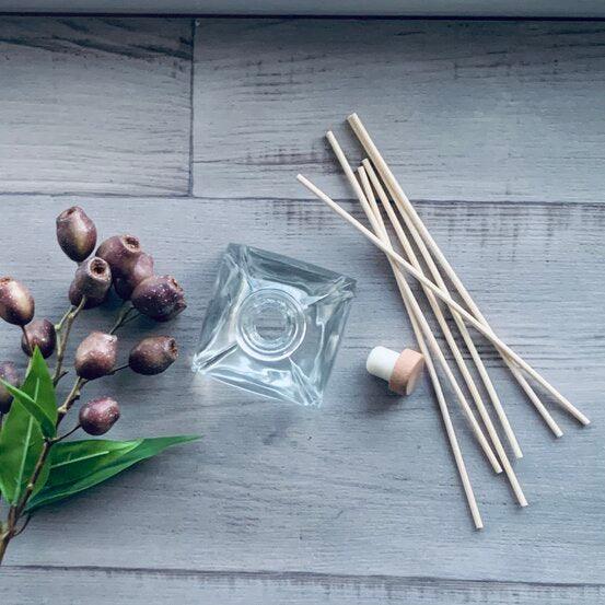 Belle Glass Diffuser with Reeds - centaur packaging
