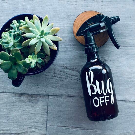 Bug Off - Labelled Amber 500ml PET Bottle - centaur packaging