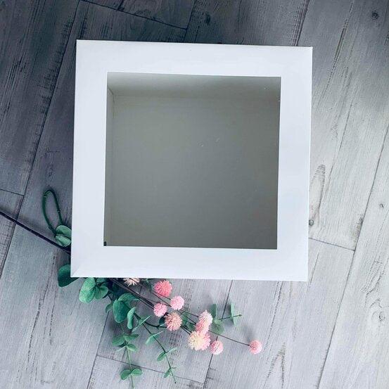 Cake Box With Window Lid 14" x 14" x 12" - centaur packaging
