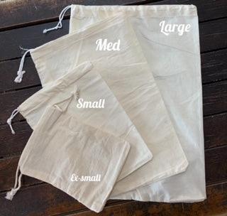 Calico Bulk Food Bags various sizes @ centaur packaging bomaderry