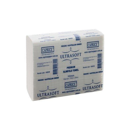Caprice Ultrasoft Slimfold Towel - centaur packaging