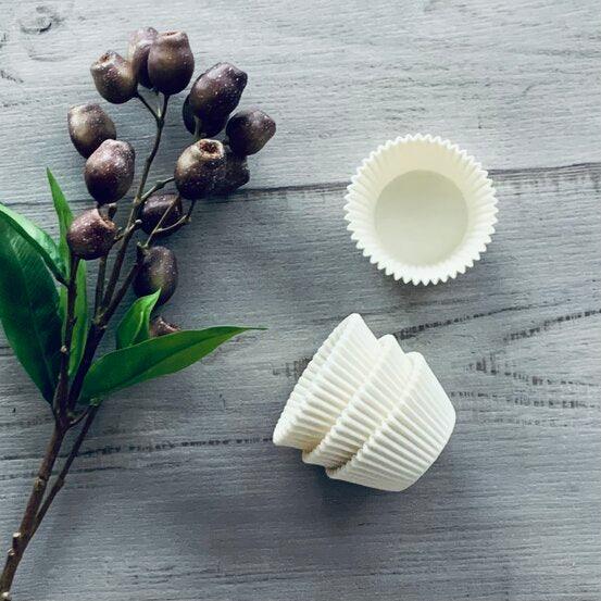 Cupcake Baking Paper White Bulk Pack 500 - centaur packaging