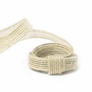 Jute Ribbon Ivory-10mm x 10mts, Retail, Home & Office - centaur packaging