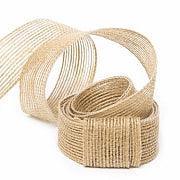 Jute Ribbon Natural 25mm -10mt - centaur packaging