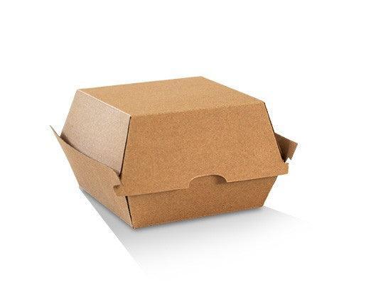 Kraft Corrugated Burger Box- 250pc - centaur packaging