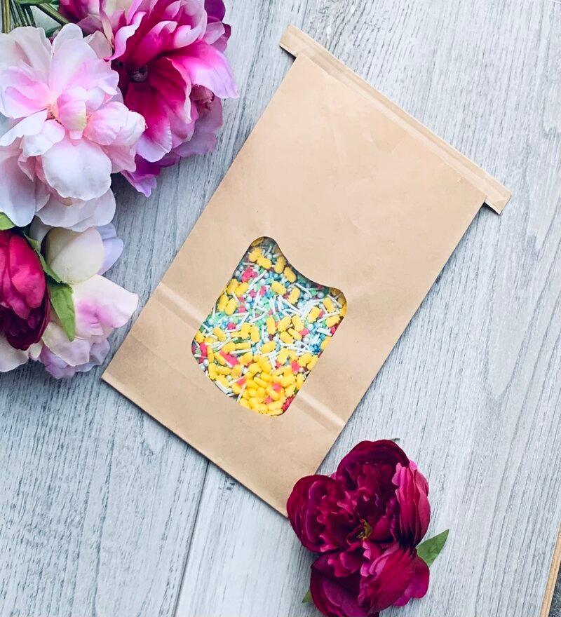 Large Brown Tin Tie Bag- Pack of 50 - centaur packaging