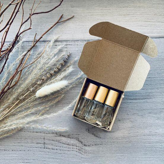 Mini Gift Box Square - Kraft - centaur packaging