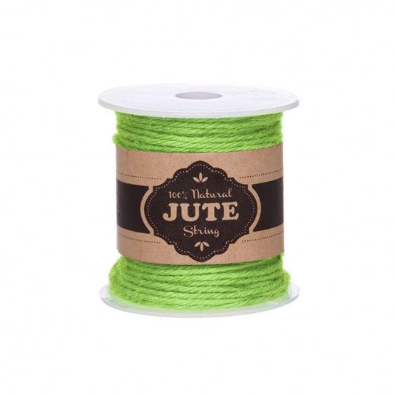 Natural Jute String Lime - centaur packaging