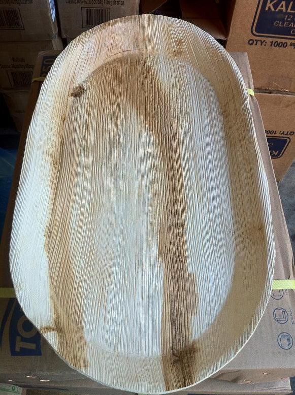Oval Palm Leaf Platter - centaur packaging