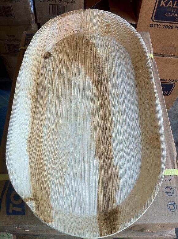 Oval Palm Leaf Platter - centaur packaging