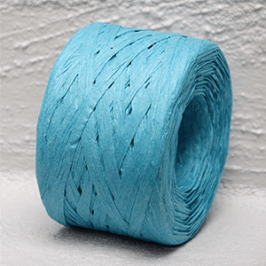Paper Raffia 4mm x 100mt - Aqua - centaur packaging