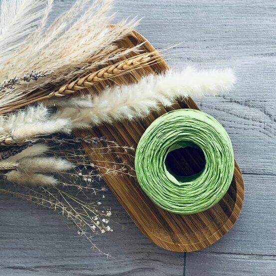 Paper Raffia 4mm x 100mt - Citrus Green - centaur packaging