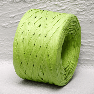 Paper Raffia 4mm x 100mt - Citrus Green - centaur packaging