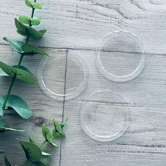 PET Round Lid - Pack of 50 - centaur packaging