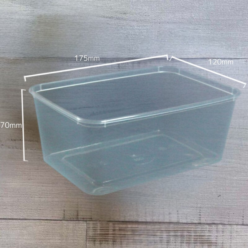 Rectangle Container - A1000 - Sleeve of 50 - centaur packaging
