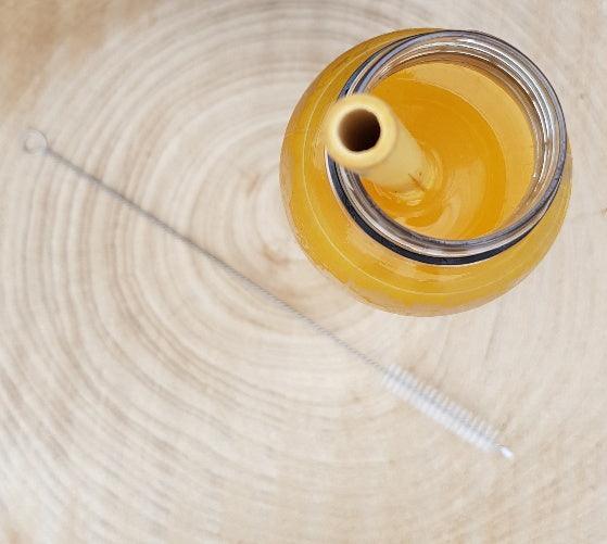 Reusable Bamboo Straws & Cleaner -PK10 - centaur packaging