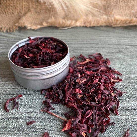 Hibiscus Flower Crushed Organic-50gm - centaur packaging