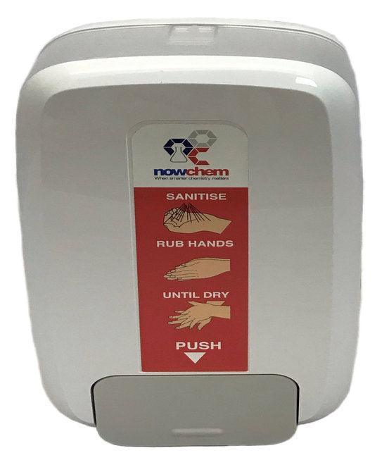 Saraya Smartsan Hand Sanitizer 70% 1.2L and Dispenser - centaur packaging