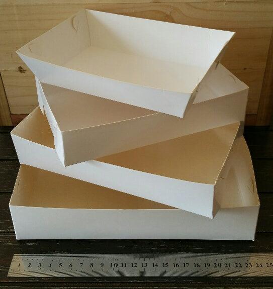 Small cake tray Milkboard pack of 200 perfect for cakes & desert