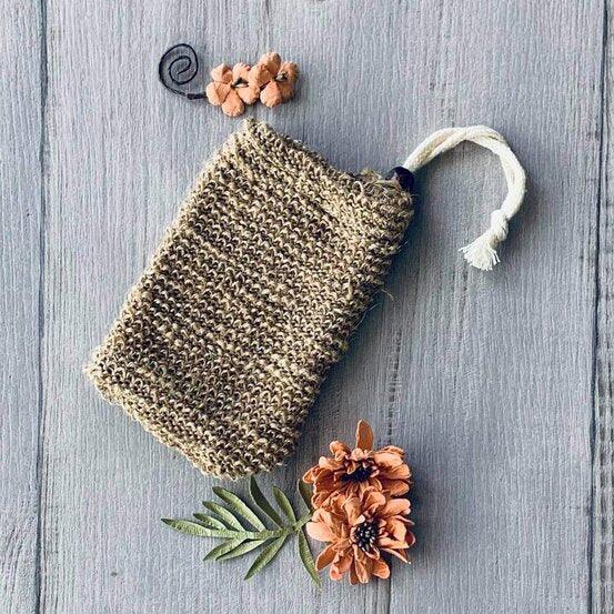 Soap Saver in Jute Hemp - centaur packaging