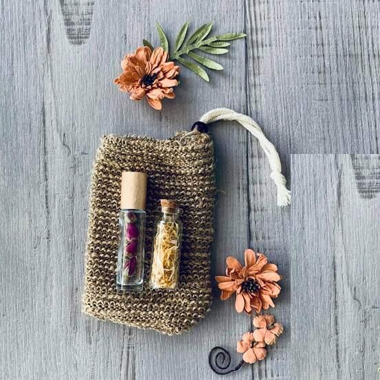 Soap Saver in Jute Hemp - centaur packaging