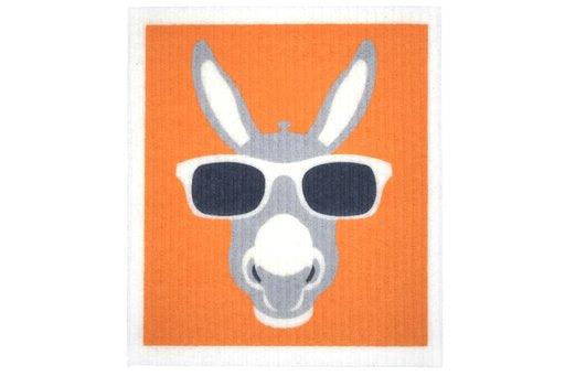 Sponge Dish Cloth 100% Biodegradable - Donkey - centaur packaging