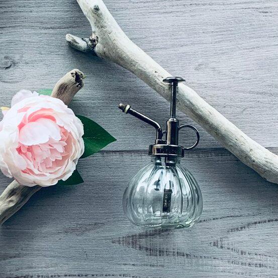 Vintage Glass Bottle Plant Mister - Clear - centaur packaging