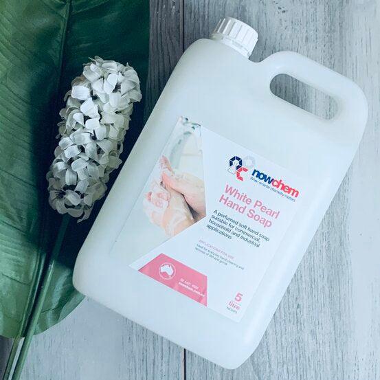 White Pearl Hand Soap 5lt - centaur packaging