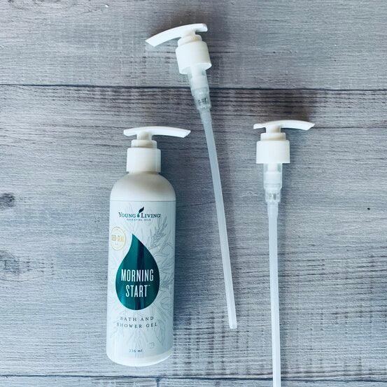 White Pump - 24mm for YL Shampoo - centaur packaging