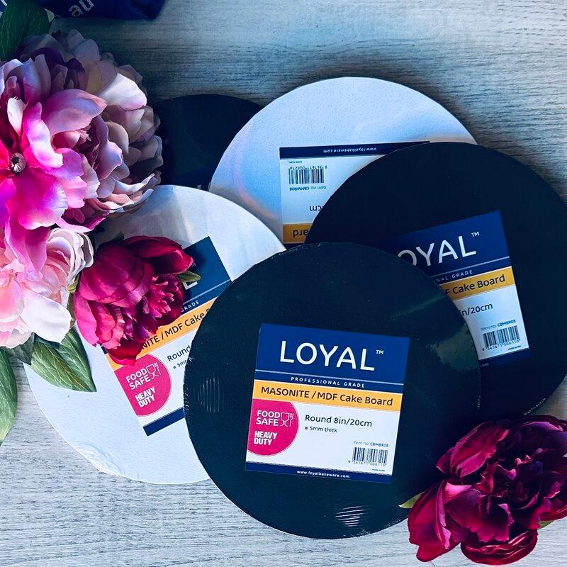 5mm Black and White Cake Boards - centaur packaging