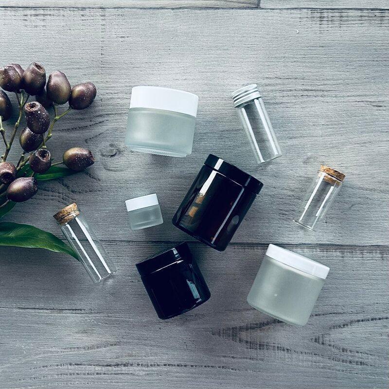 Glass Cosmetic Jars - centaur packaging