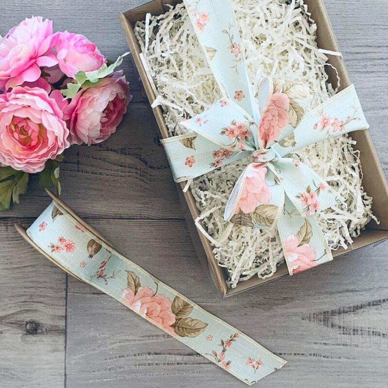 Unique Printed Cotton Ribbons - variety of colours and designs ...