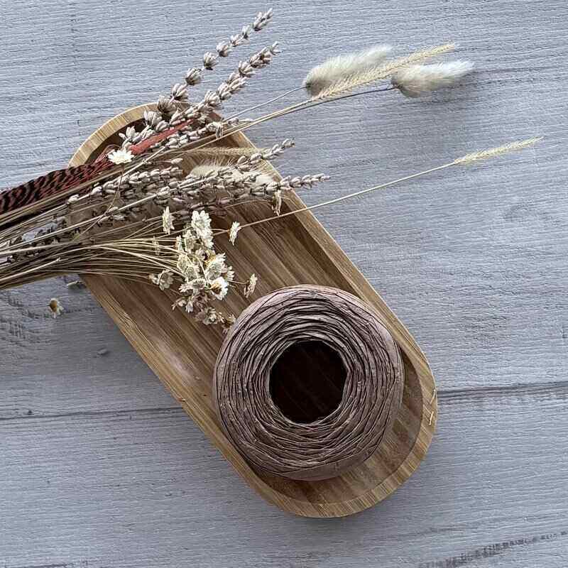 chocolate raffia