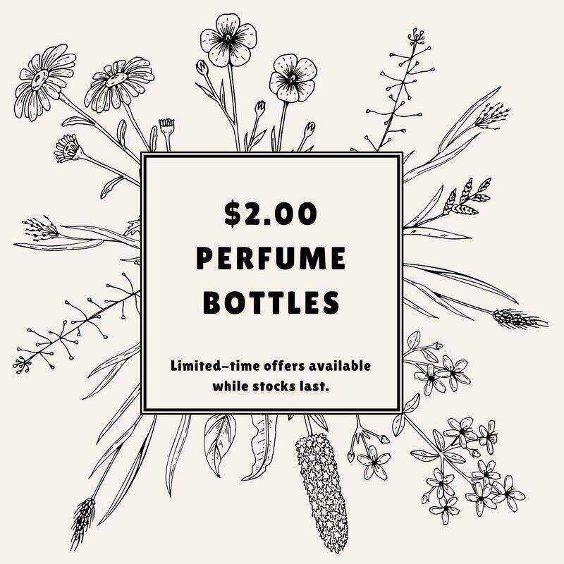 $2 Perfume Bottles