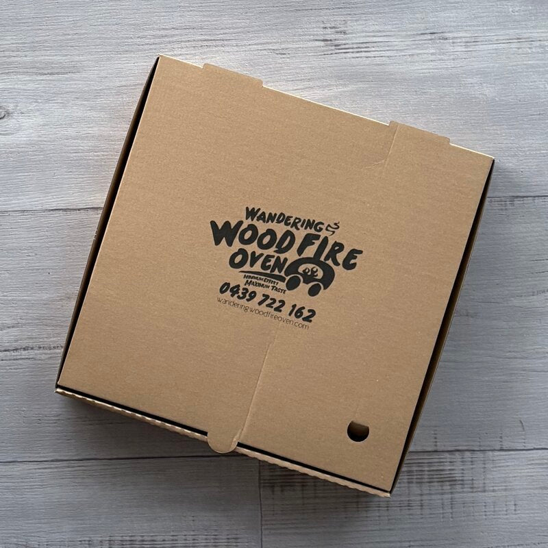 custom printed pizza box