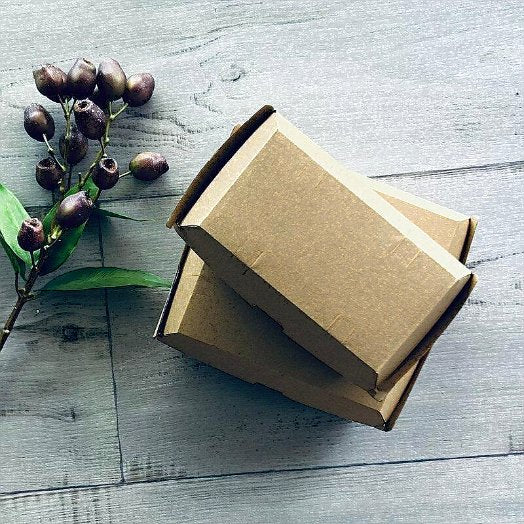 corrugated kraft custom print food boxes