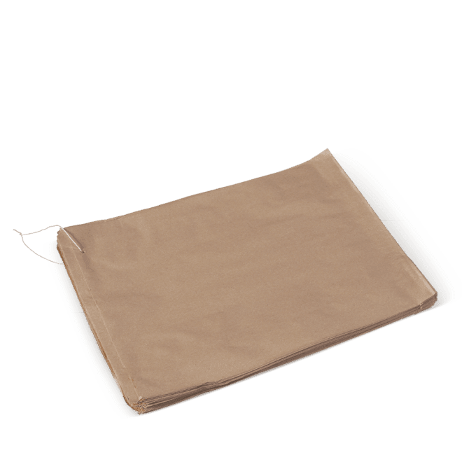 Large flat brown paper bag perfect for retail shops – Centaur Packaging