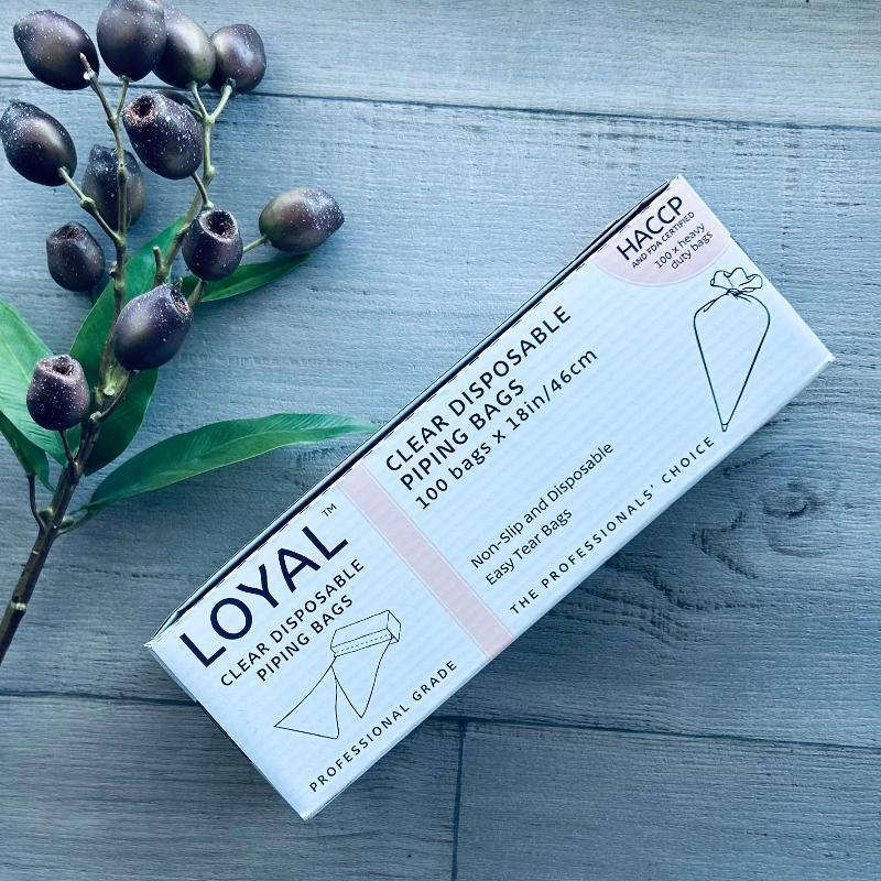 18inch clear disposable piping bags 100 pack