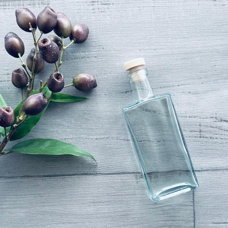 250ml glass tonic bottle with stopper