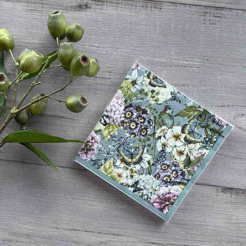 heidi flower paper napkin 20pk