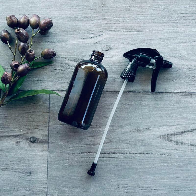 500ml Amber Glass Bottle with Premium Trigger Spray - centaur packaging