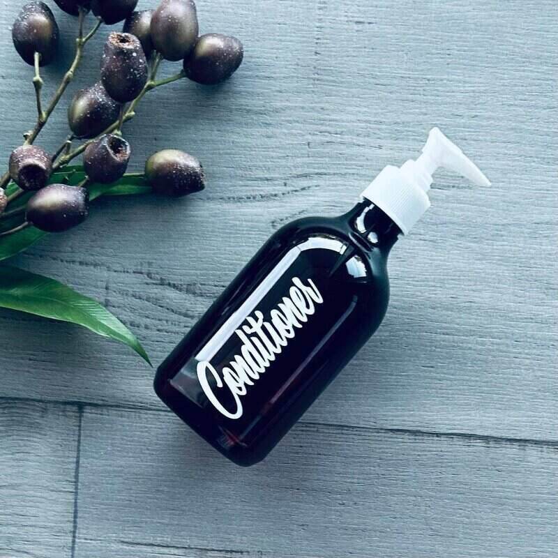 500ml PET Labeled Pump Bottle - Conditioner - centaur packaging