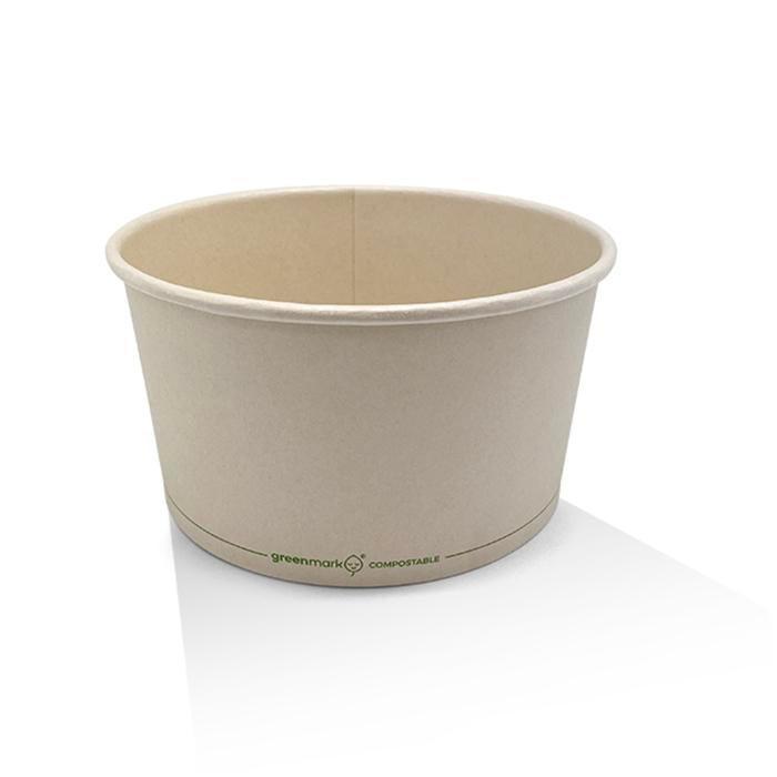 5oz brown ice cream cup - Centaur Packaging
