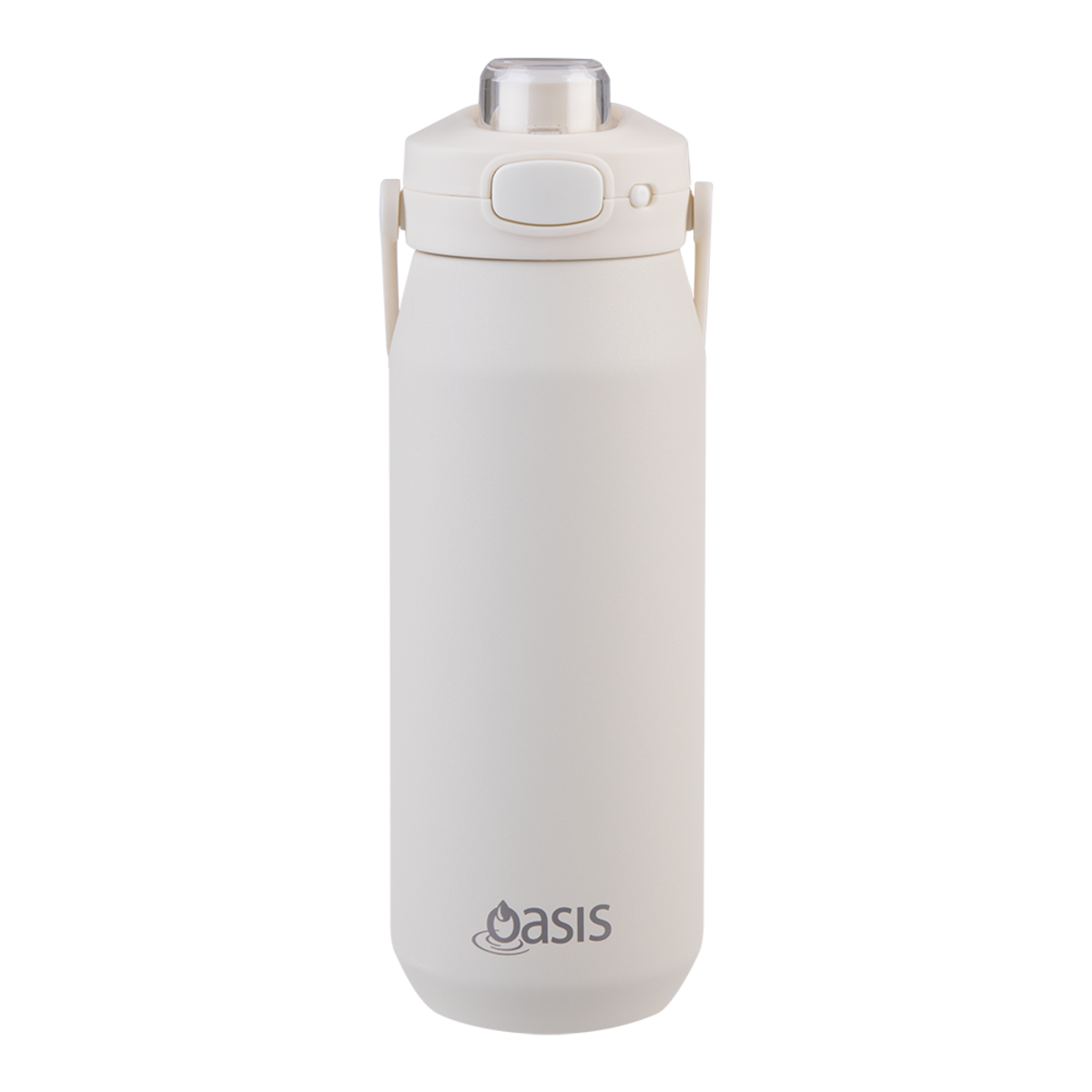 Oasis Ceramic Lined S/S Capri Drink Bottle - Alabaster