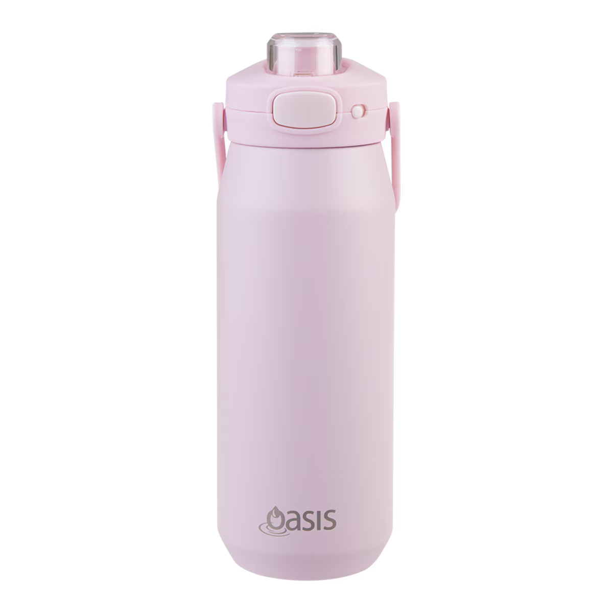 Oasis Ceramic Lined S/S Capri Drink Bottle - Pink Lemonade