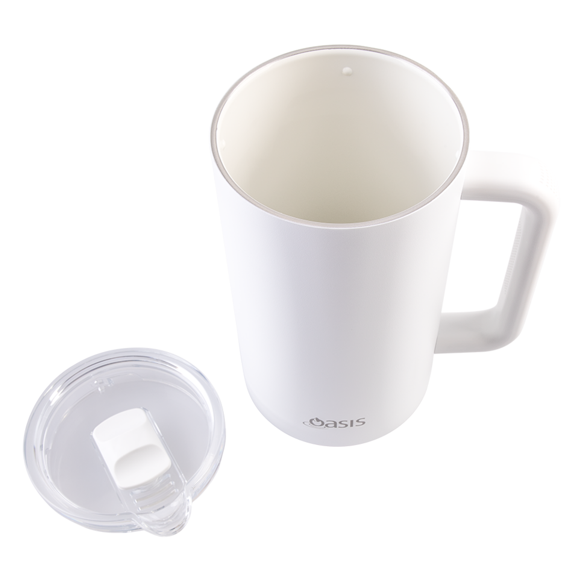 Oasis Ceramic Lined Water Pitcher 1.5lt - White