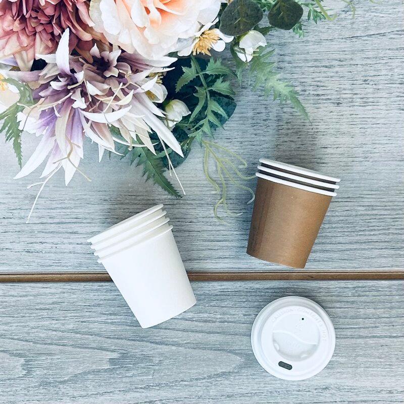 8oz Bio Cup Lids - centaur packaging