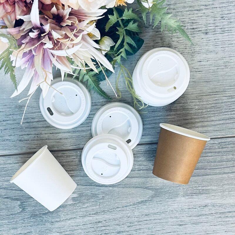 8oz Bio Cup Lids - centaur packaging