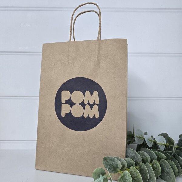 Brown Paper Bag Printed in NSW 